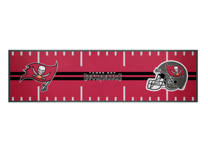 NFL Bar Runner - Tampa Bay Buccaneers - 25x90cm - Rubber Backed