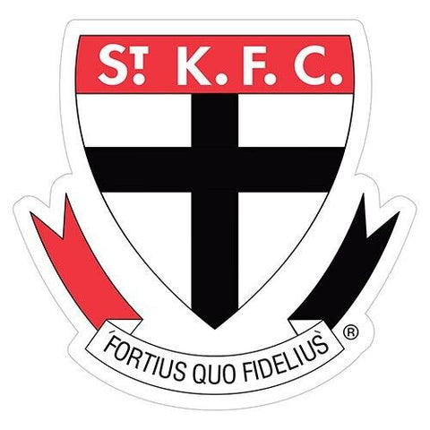AFL Logo Sticker - St Kilda Saints - 16cm x 21cm Decal