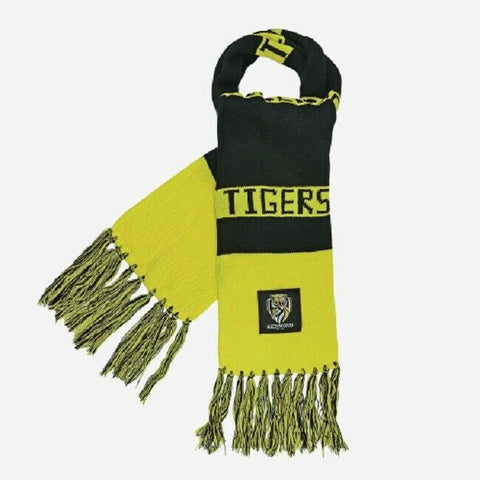 AFL Bar Scarf - Richmond Tigers - Supporter Team Wear