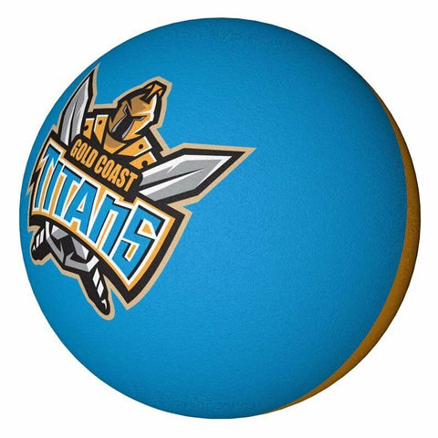 NRL Gold Coast Titans - Rubber High Bounce Hand Ball - Set Of TWO - 6cm