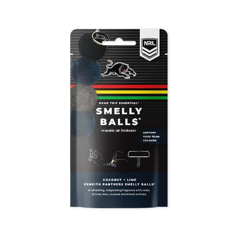 NRL Smelly Balls Set - Penrith Panthers - Re-useable Car Air Freshener