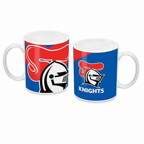 NRL Coffee Mug - Newcastle Knights - Drinking Cup - Gift Box