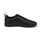 PUMA Rickie Shoe - Black Leather - Kids Sizes - School