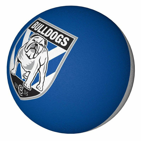 NRL Canterbury Bulldogs - Rubber High Bounce Hand Ball - Set Of TWO - 6cm