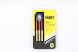 NRL Sydney Roosters Darts - Set Of 3 With Carry Case - 24 Gram Dart Brass