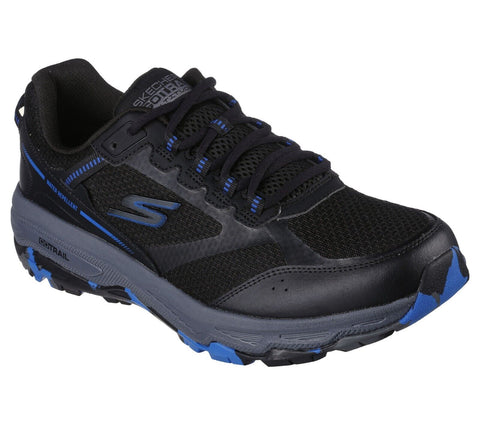 SKECHERS Go Run Trail Altitude - Marble Rock Shoe - Black/Blue - Mens