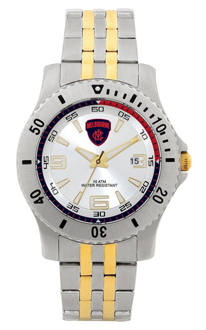 AFL Legends Watch - Melbourne Demons - Stainless Steel Band - Box incl.