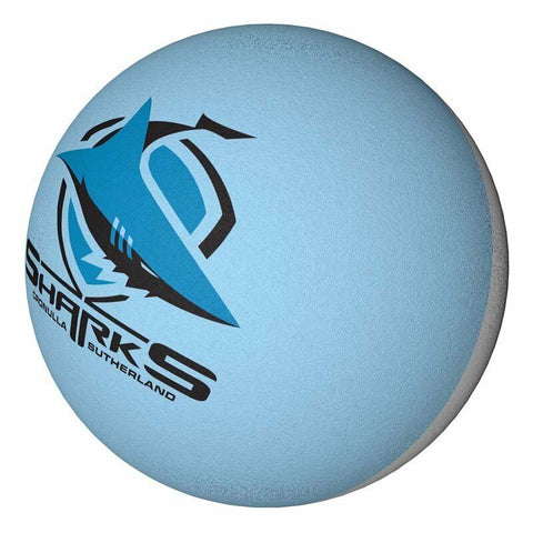 NRL Cronulla Sharks - Rubber High Bounce Hand Ball - Set Of TWO - 6cm