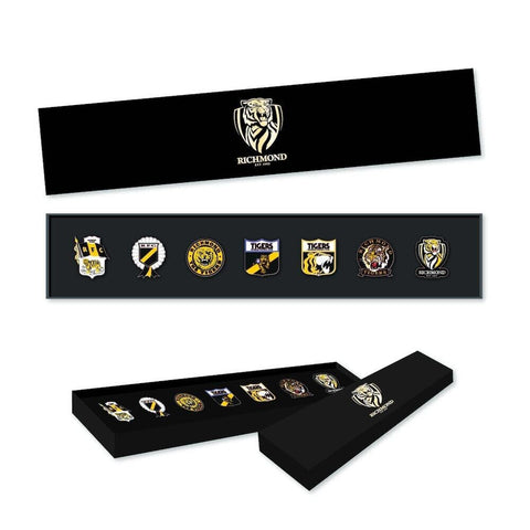 AFL Evolution Pin Set - History Logos - Richmond Tigers