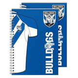 NRL Note Book Pad - Set Of Two - Canterbury Bulldogs - Rugby League - Notebook