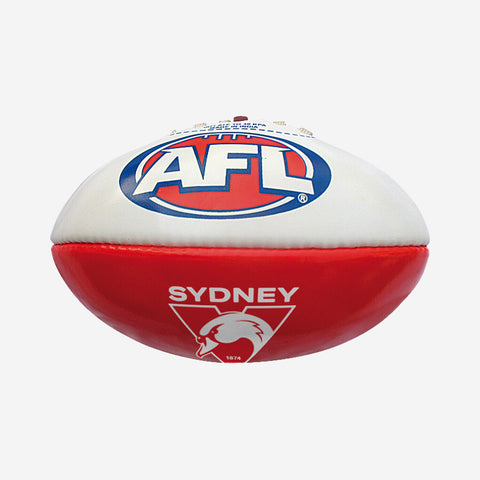 AFL PVC Club Football - Sydney Swans - 20cm Ball