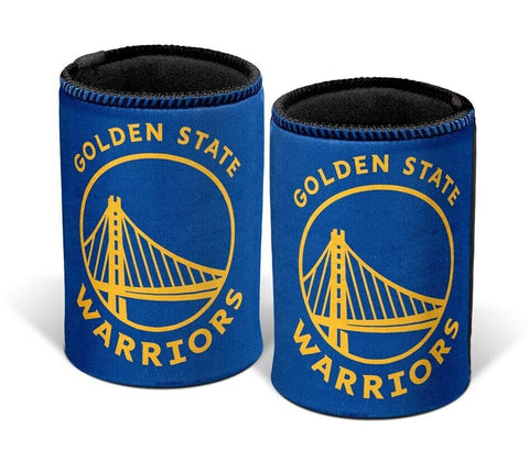 NBA Stubby Can Cooler - Golden State Warriors - Rubber Base - Single