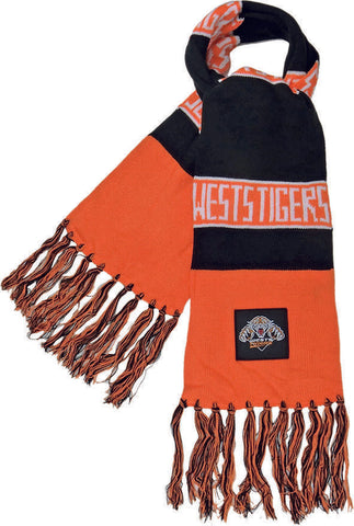 NRL Bar Scarf - West Tigers - Rugby League - Supporter