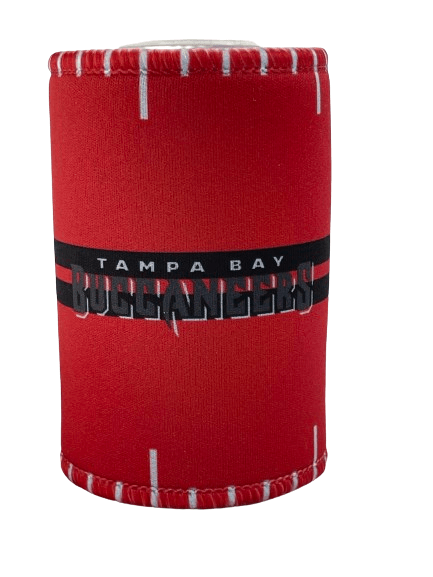 NFL Stubby Cooler - Tampa Bay Buccaneers - Can Cooler - Drink - Rubber Base