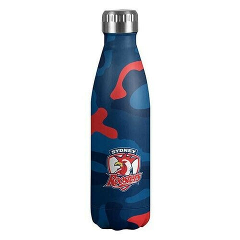 NRL Stainless Steel Wrap Water Bottle - Sydney Roosters - 500mL