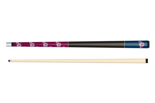 NRL Junior Two Piece Pool Snooker Billiards Cue 52 Inch - Manly Sea Eagles