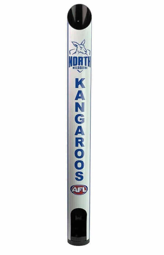 AFL Stubby Cooler Dispenser - North Melbourne Kangaroos - 8 Cooler Wall Mount