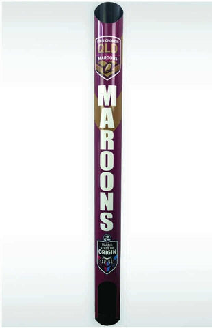 NRL Stubby Cooler Dispenser - QLD Maroons - Fits 8 Cooler Wall Mount