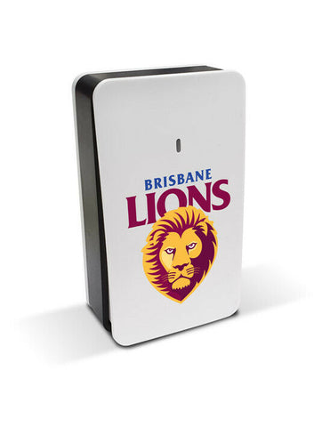 AFL Brisbane Lions - Wireless Door Bell & Speaker Set - Plays The Team Song