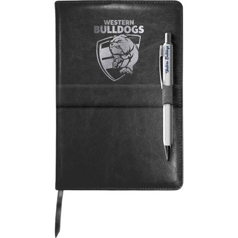 AFL Notebook & Pen Set - Western Bulldogs - A5 60 Page Pad
